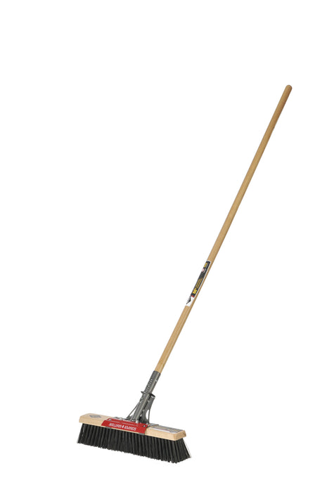 Garant Rough Surface Push Broom w/ Scraper