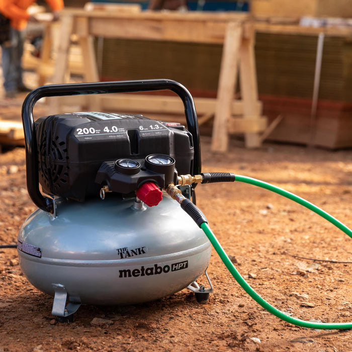 Metabo Portable 6 Gallon Oil-Free Pancake Compressor 2.8CFM