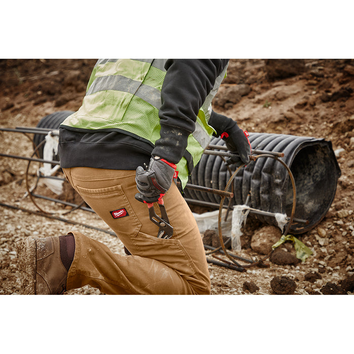 Milwaukee Heavy Duty Flex Work Pants (Khaki)