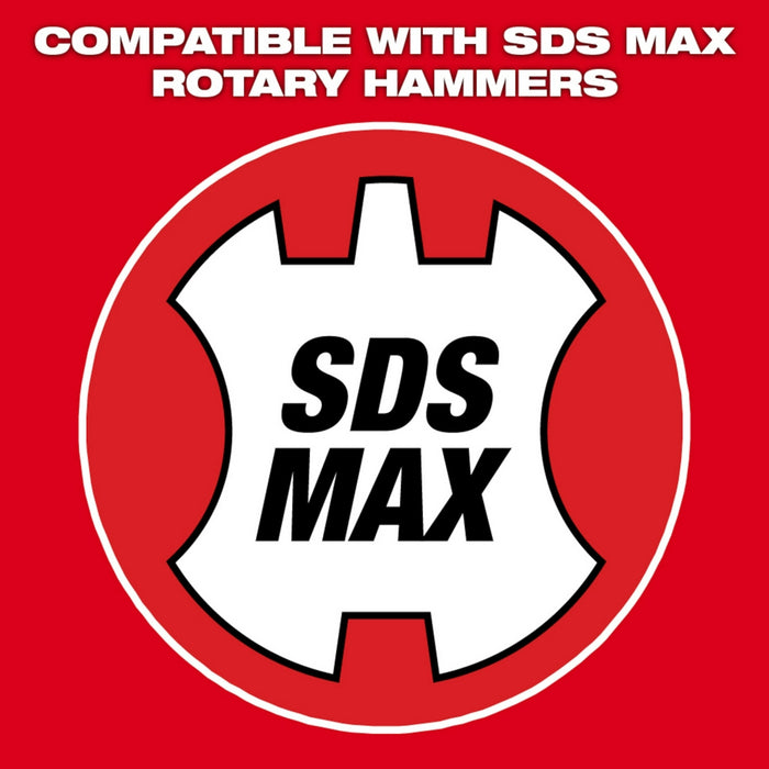 Milwaukee SDS-Max Demolition Scaling Chisel - 3" x 12"