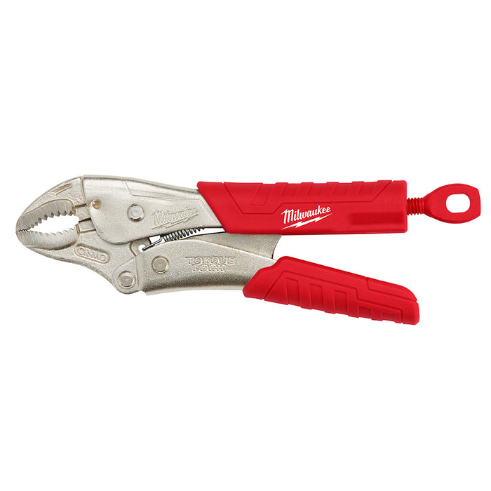 Milwaukee TORQUE LOCK Curved Jaw Locking Pliers w/ Grip