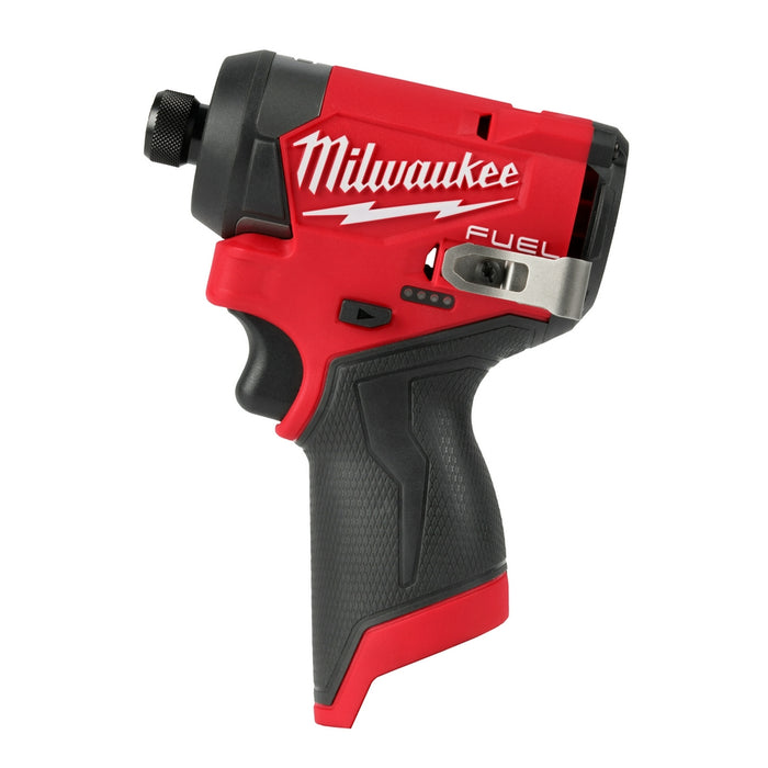 Milwaukee 3453-20 M12 FUEL Cordless 1/4" Hex Impact Driver - Tool Only