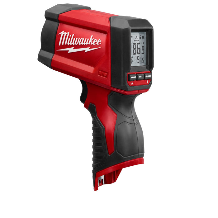 Milwaukee M12 Cordless 12:1 Infrared Temp-Gun  - Tool Only