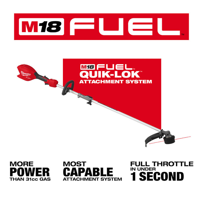 Milwaukee M18 FUEL™ String Trimmer w/ QUIK-LOK™ - Tool Only