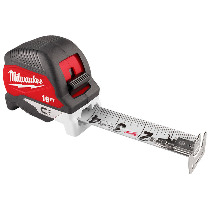 Milwaukee 16ft Electrician's Magnetic Tape Measure