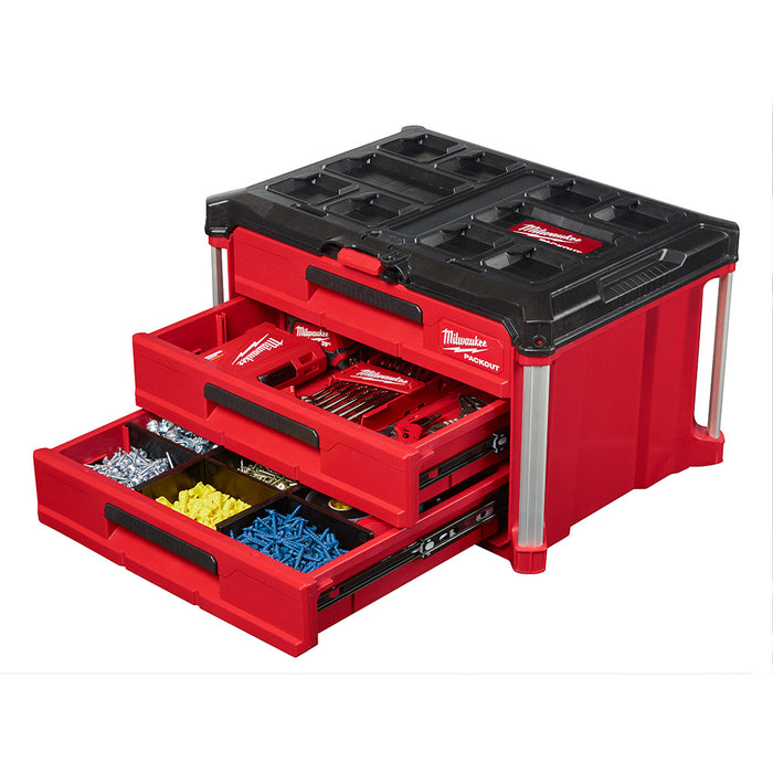 Milwaukee PACKOUT 3-Drawer Tool Box