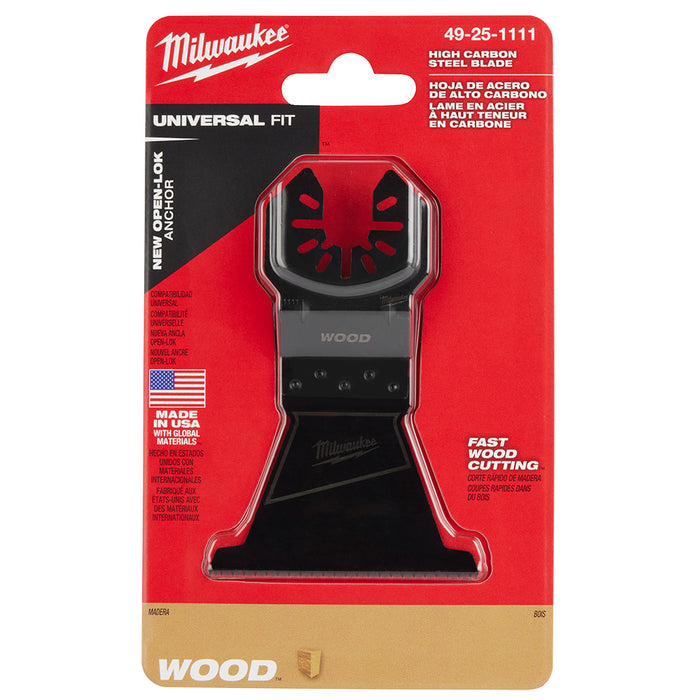 Milwaukee OPEN-LOK HCS Multi-Tool Wood Blades