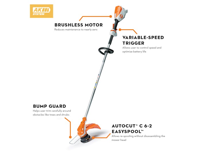 STIHL FSA 60R 36V Cordless Grass Trimmer Kit