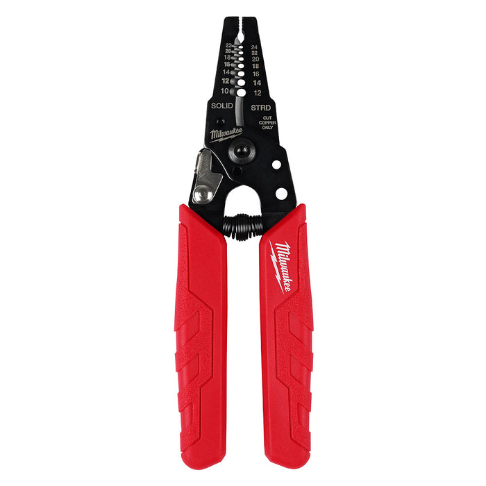 Milwaukee 10-24 AWG Compact Comfort Grip Wire Stripper & Cutter