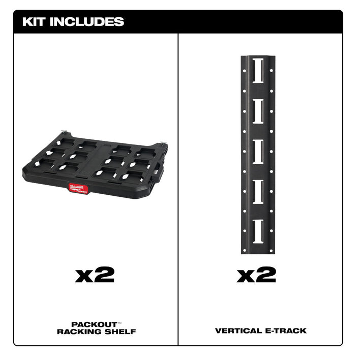 Milwaukee PACKOUT Racking Kit