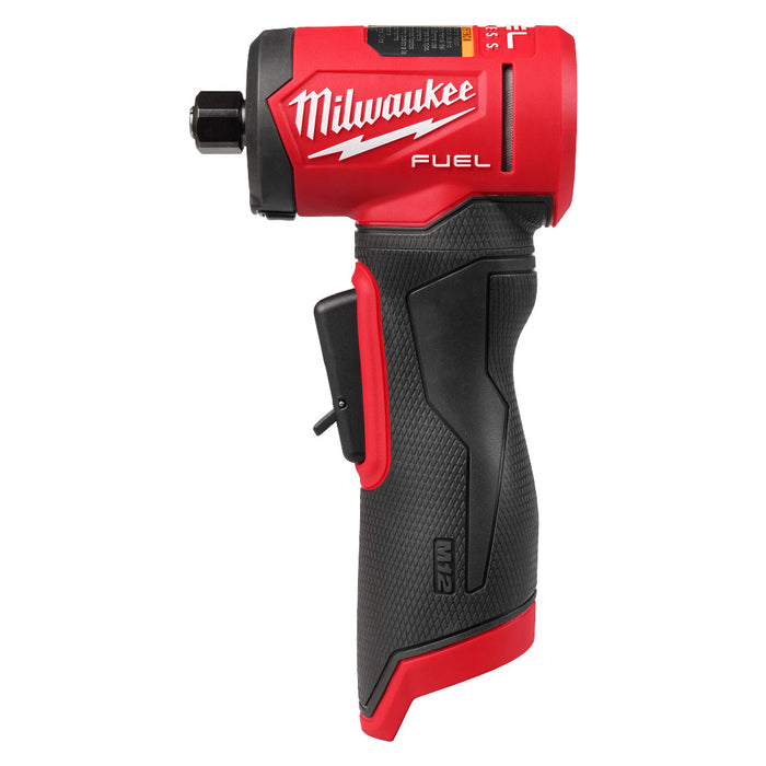 Milwaukee M12 FUEL 1/4" Right Angle Die Grinder - Tool Only