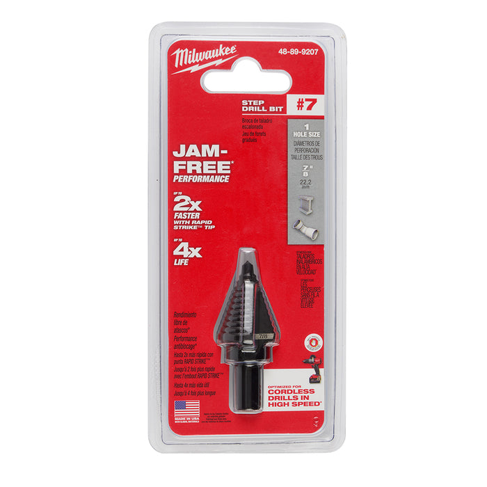 Milwaukee Step Drill Bits