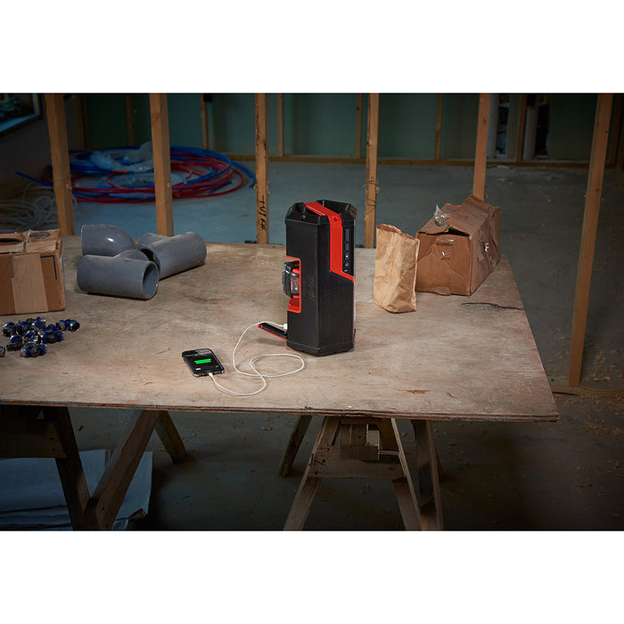 Milwaukee M18/M12 18 Volt/12 Volt Cordless Wireless Jobsite Speaker - Tool Only