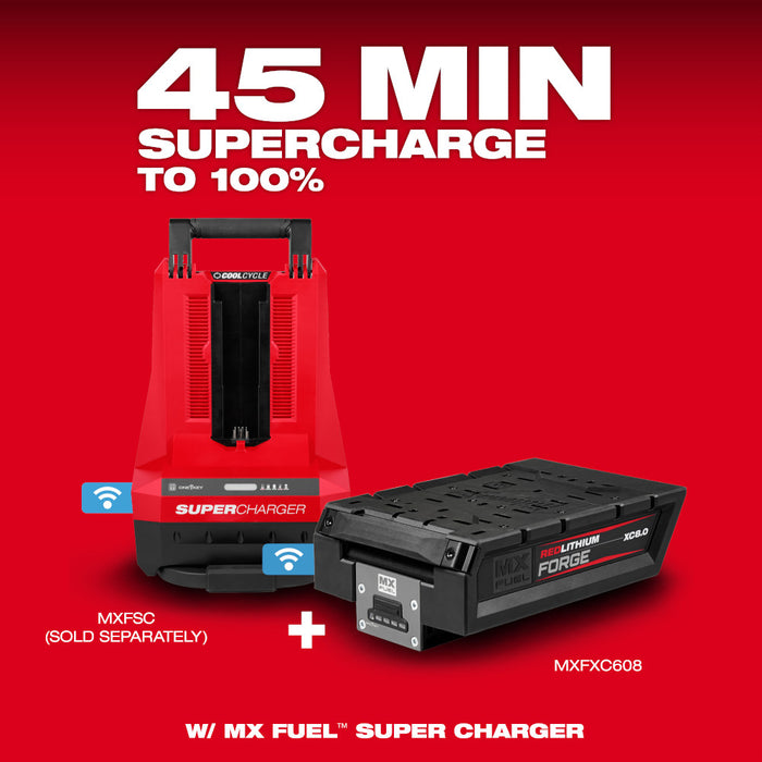 Milwaukee MX FUEL™ REDLITHIUM™ FORGE™ XC 8.0 Battery Pack