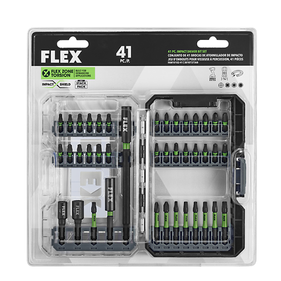 FLEX 41-Piece Impact Driver Bit Set