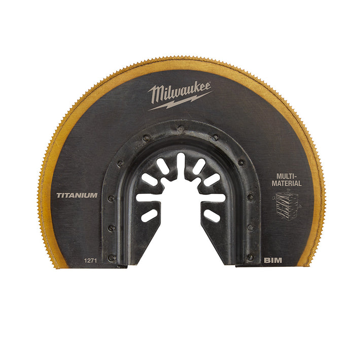 Milwaukee OPEN-LOK Titanium Enhanced Bi-Metal Segmented Multi-Tool Blades