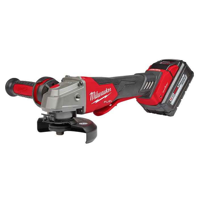 Milwaukee M18 FUEL  5" Braking Grinder w/ ONE-KEY Paddle Switch, No Lock