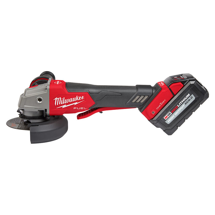 Milwaukee M18 FUEL  5" Braking Grinder w/ ONE-KEY Paddle Switch, No Lock