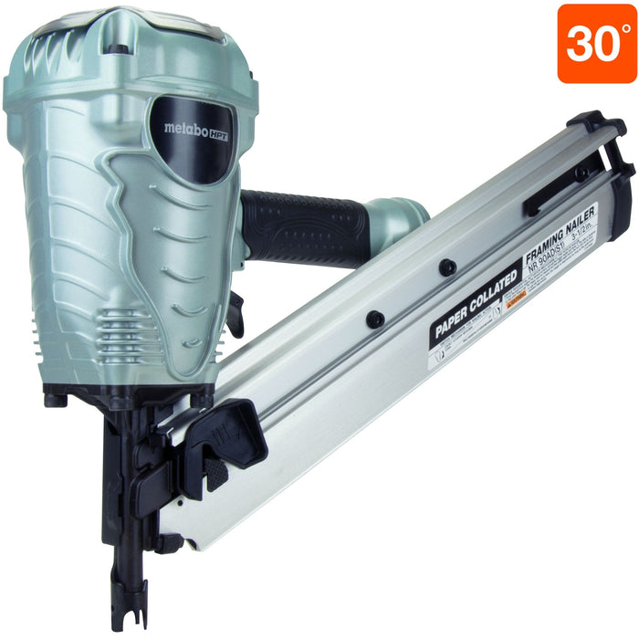 Metabo 3-1/2" 30° Paper Collated Framing Strip Nailer