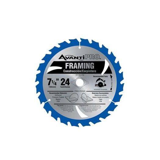 Freud AvantiPRO 2PK Framing Saw Blade Blades - 7-1/4" x 24T