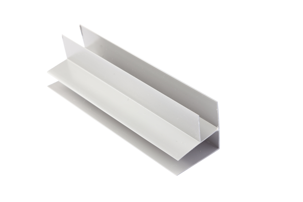 Crownwall F-Trim For PVC Slatwall - 8ft