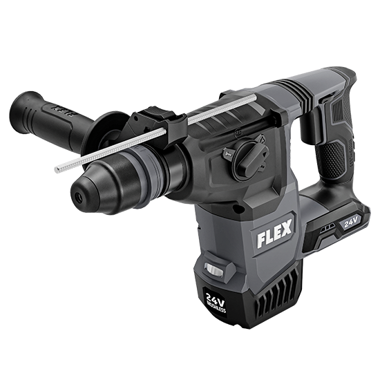 FLEX 24V Brushless 1" SDS Plus Rotary Hammer - Tool Only