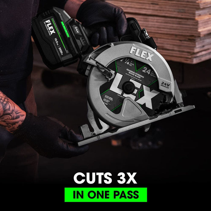 FLEX 24V Brushless 7-1/4" Circular Saw Kit