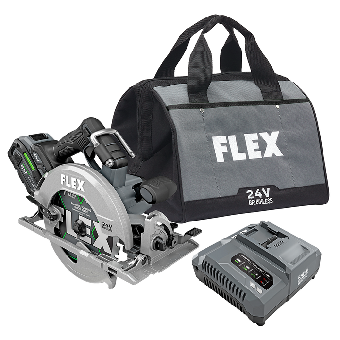 FLEX 24V Brushless 7-1/4" Circular Saw Kit