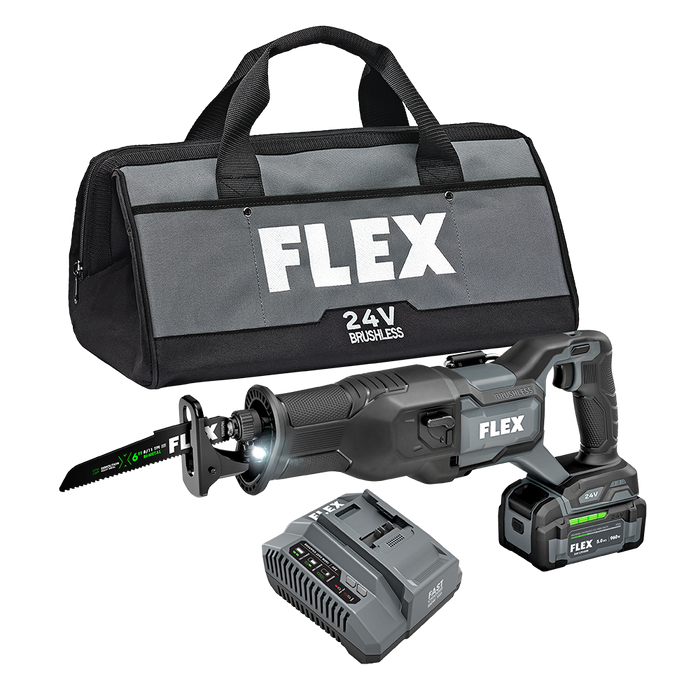 FLEX 24V Brushless Reciprocating Saw Kit