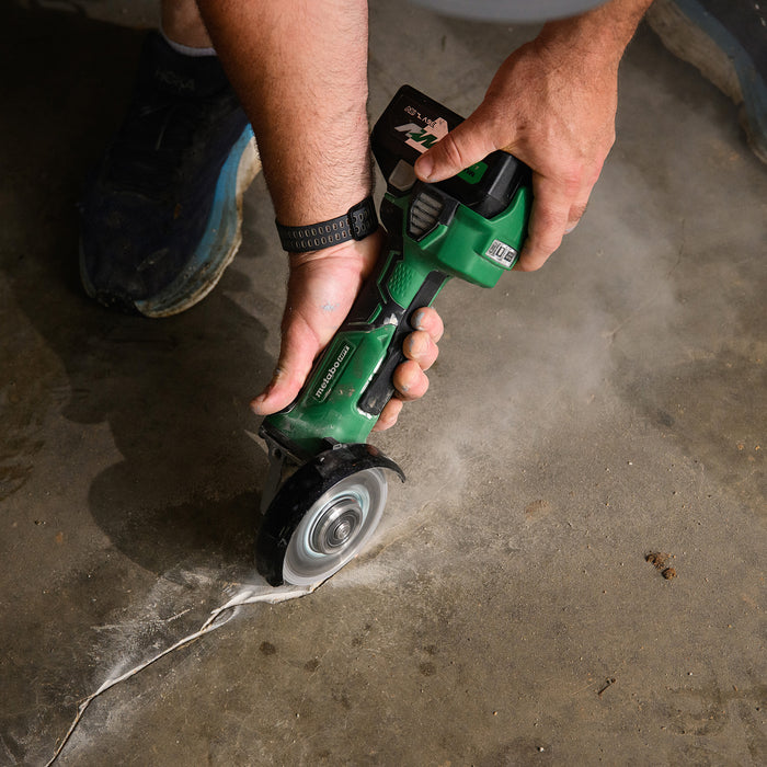 Metabo 36V MultiVolt Brushless 4 1/2" Side Switch Grinder - Tool Only