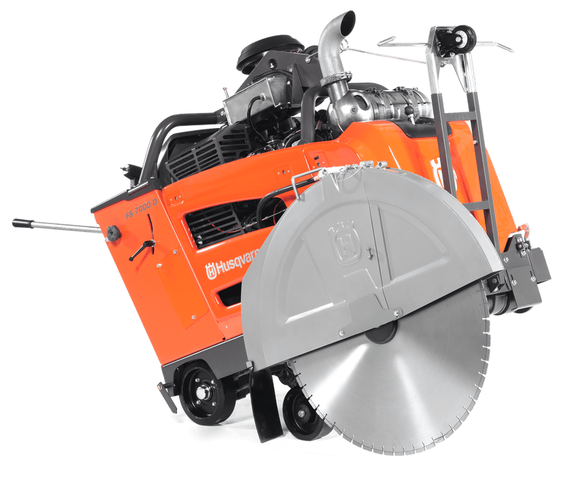 Husqvarna FS 7000D 36" Floor Saw w/ 74HP Deutz Diesel Engine