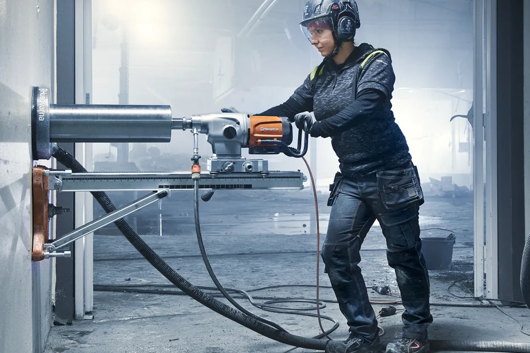 Husqvarna DMS 430 Core Drill & Anchor Base Stand