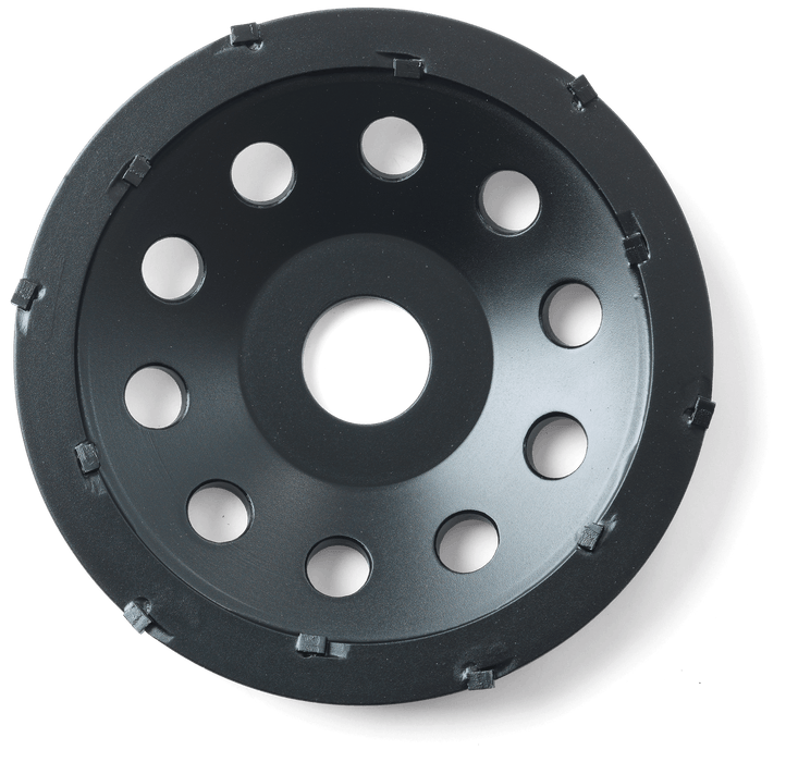 Husqvarna PCD Cup Wheel For Vinyl, Epoxy & Glue Removal