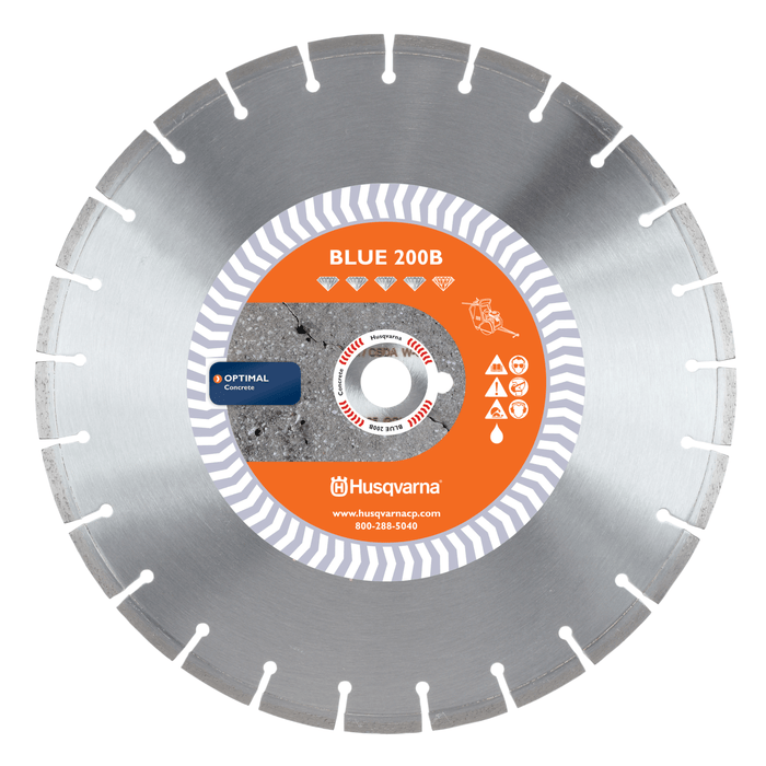 Husqvarna Banner Line® Blue 200B Diamond Concrete Blade