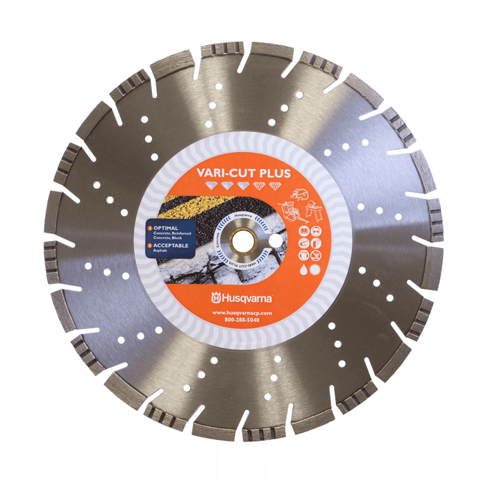 Husqvarna VARI-CUT Masonry Diamond Saw Blade - 0.125" x 20"