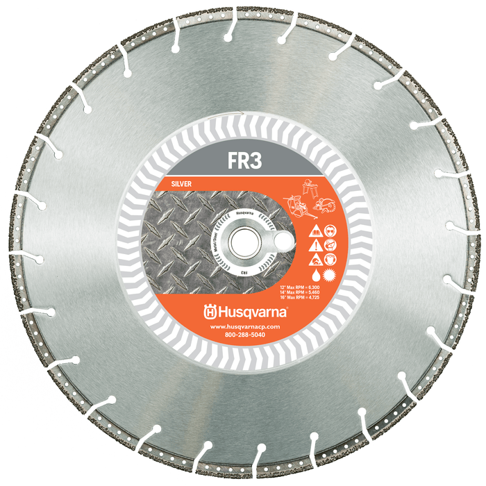 Husqvarna FR3 Metal Cutting/Fire Rescue Diamond Blade - 0.140" x 16"