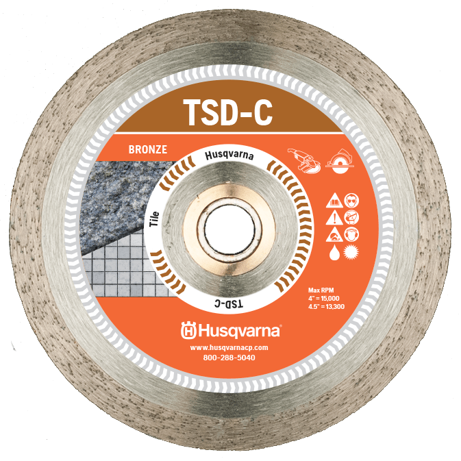 Husqvarna TSD-C Dri Disc Tile/Stone Diamond Blade