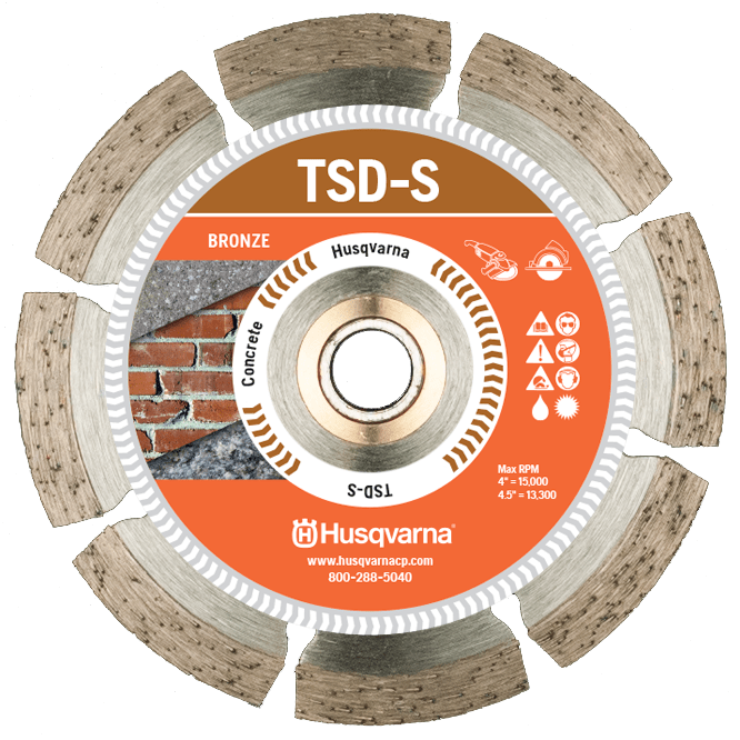 Husqvarna TSD-S Dri Disc® Masonry Diamond Blade