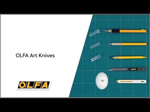 Olfa AK-1/5B Graphic Art Knife w/ 5 Replacement Blades