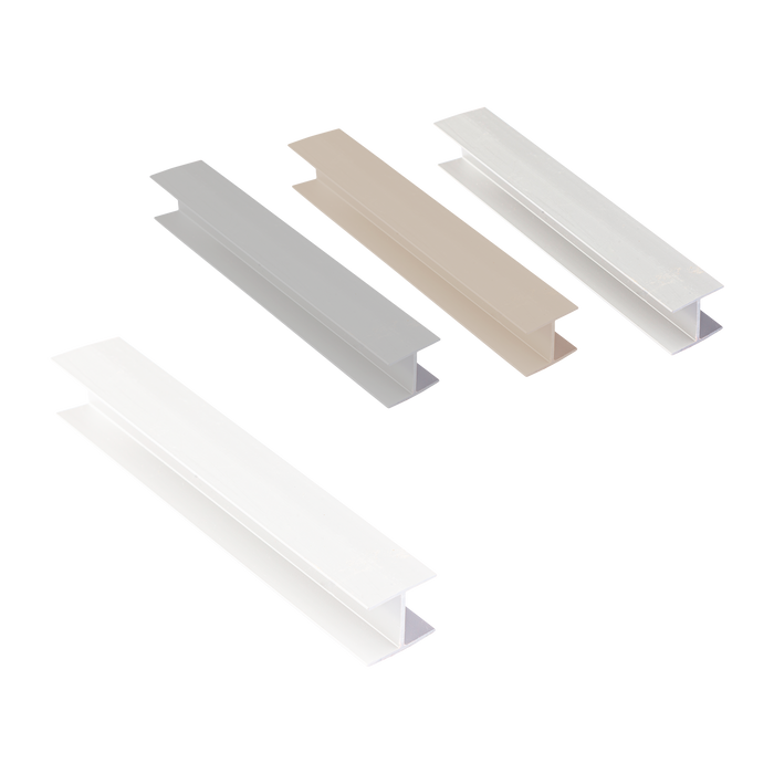 Crownwall H-Trim For PVC Slatwall - 8ft