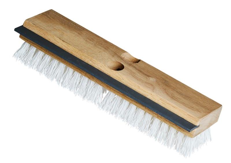 M2 11" Wood Deck Brush w/ Squeegee