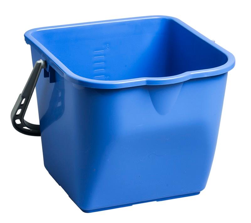 M2 15L Heavy Duty Pail w/ Spout - Blue — Interline Wholesale Hardware