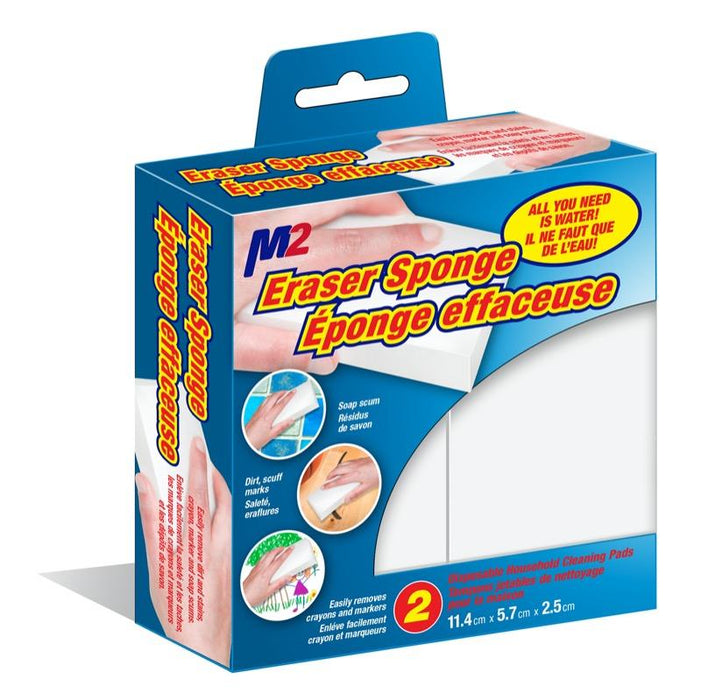 M2 2PK Eraser Sponge