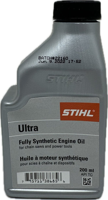 STIHL HP Ultra Mix Synthetic 2-Cycle Oil - 200mL