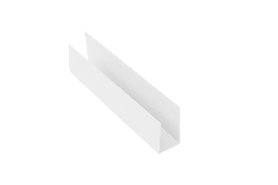 Crownwall J-Trim For PVC Slatwall - 8ft