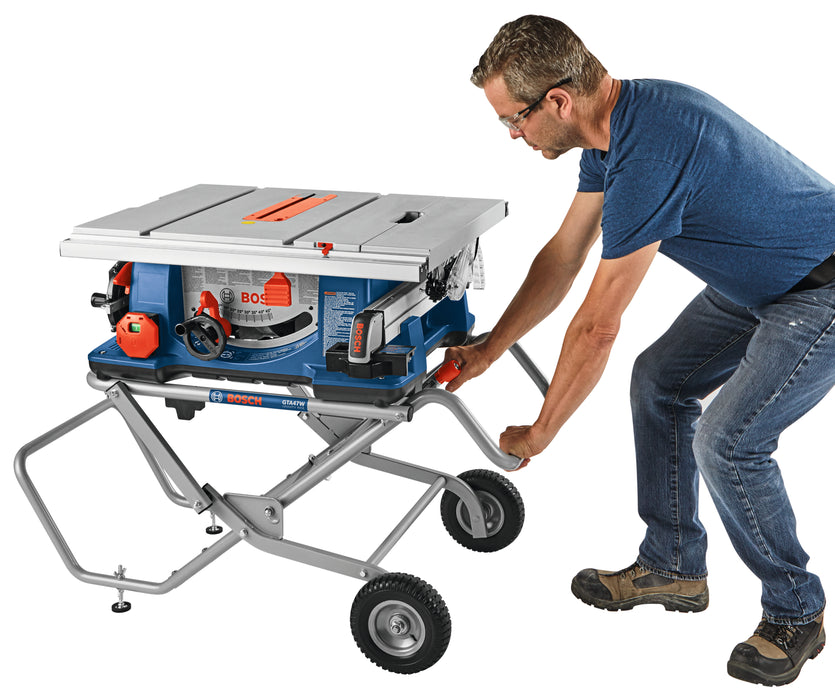 Bosch 10" Worksite Table Saw w/ Gravity-Rise Wheeled Stand