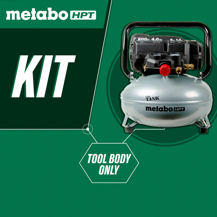 Metabo Portable 6 Gallon Oil-Free Pancake Compressor 2.8CFM