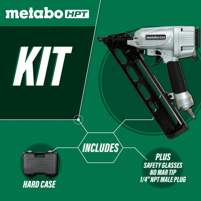 Metabo 15G Angled Finish Nailer