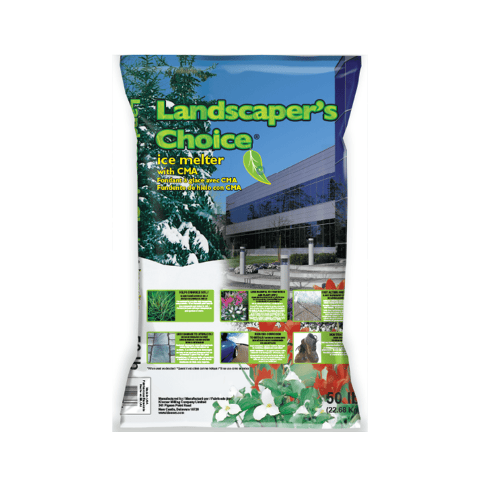 Landscaper's Choice Green Ice Melter with CMA - 50lbs