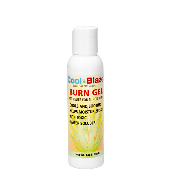 Wasip Cool Blaze Burn Gel w/ Aloe Vera - 4 oz.